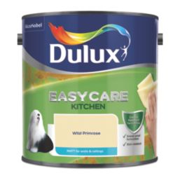 Dulux Easycare 2.5Ltr Wild Primrose Matt Emulsion Kitchen Paint