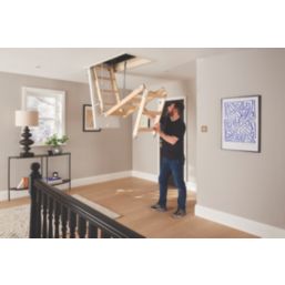 Werner Easi-Build Complete Timber 2.75m Loft Ladder Kit