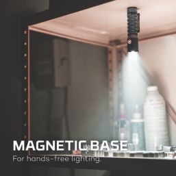 Nebo Torchy 2K Rechargeable LED Flashlight Grey 2000lm