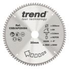 Trend CSB/AP25084 Aluminium/Plastic Saw Blade 250mm x 30mm 84T