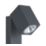 Eglo Sakeda Outdoor LED Wall Light With PIR Sensor Anthracite 5W 600lm