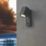 Eglo Sakeda Outdoor LED Wall Light With PIR Sensor Anthracite 5W 600lm
