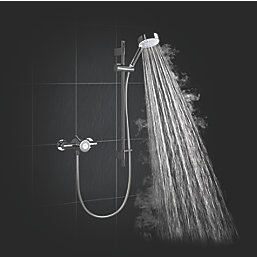 Mira Element EV Rear-Fed Exposed Chrome Thermostatic Mixer Shower