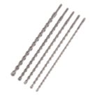 Milwaukee M2 SDS Plus Shank Masonry Long Drill Bit Set 5 Pieces
