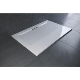 Mira Flight Level Rectangular Shower Tray White 1400mm x 900mm x 25mm