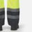 Regatta Pro Hi-Vis Cargo Trousers Yellow / Navy 32" W 31" L