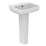 Ideal Standard i.life B Washbasin & Full Pedestal 1 Tap Hole 500mm