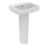 Ideal Standard i.life B Washbasin & Full Pedestal 1 Tap Hole 500mm