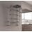 Reina 630mm x 530mm 861BTU Stainless Steel Curved Designer Towel Radiator