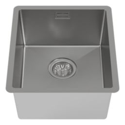 Carysil SR1014 1 Bowl Stainless Steel Kitchen Sink 380mm x 440mm