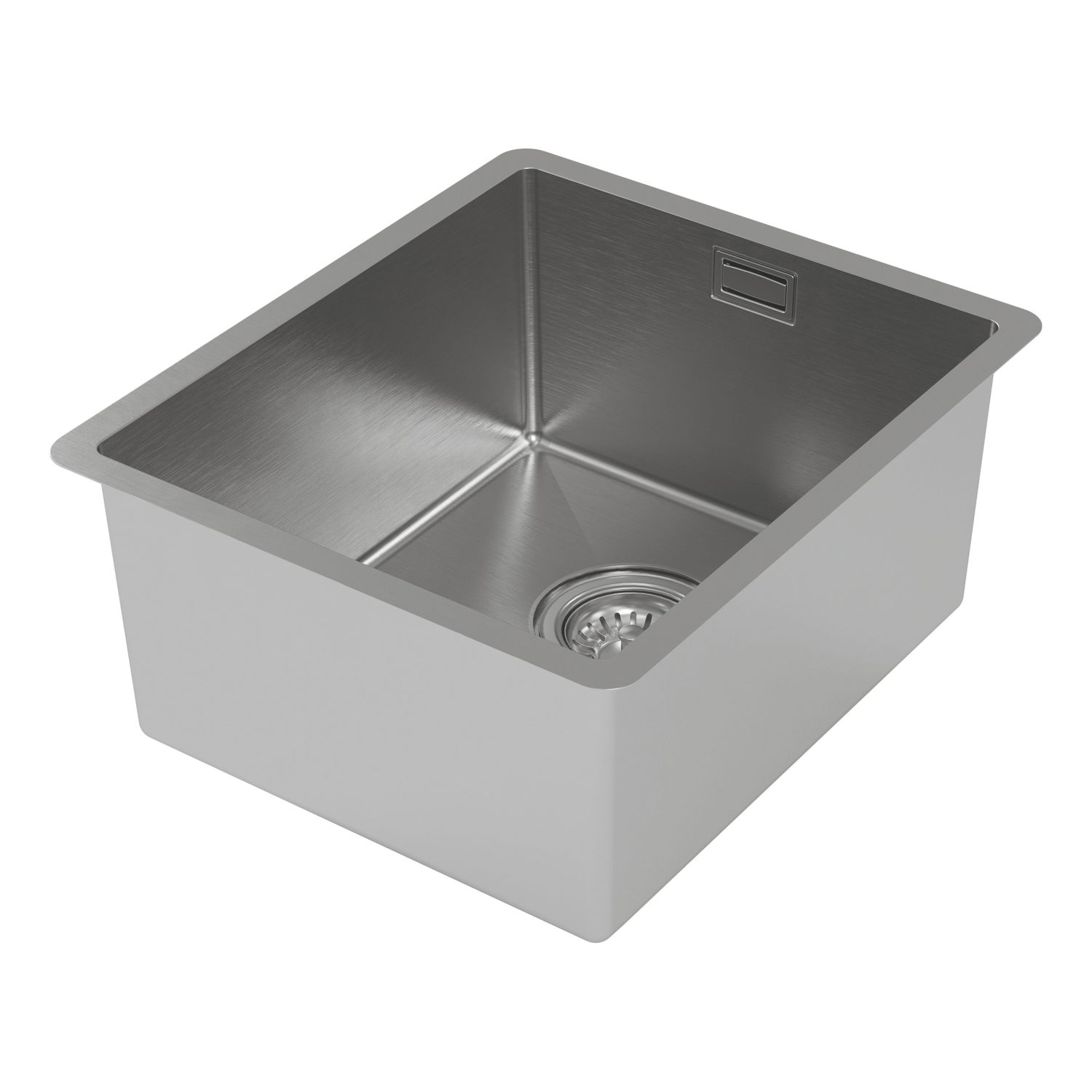 Carysil SR1014 1 Bowl Stainless Steel Kitchen Sink 380mm x 440mm (454RE)