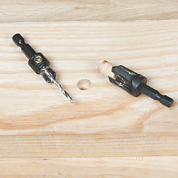 Trend SNAP/PC/A 1/4" Shank Countersink & Plug Cutter Set 4 Pieces