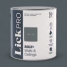 LickPro Max+ 2.5Ltr Grey 08 Eggshell Emulsion  Paint