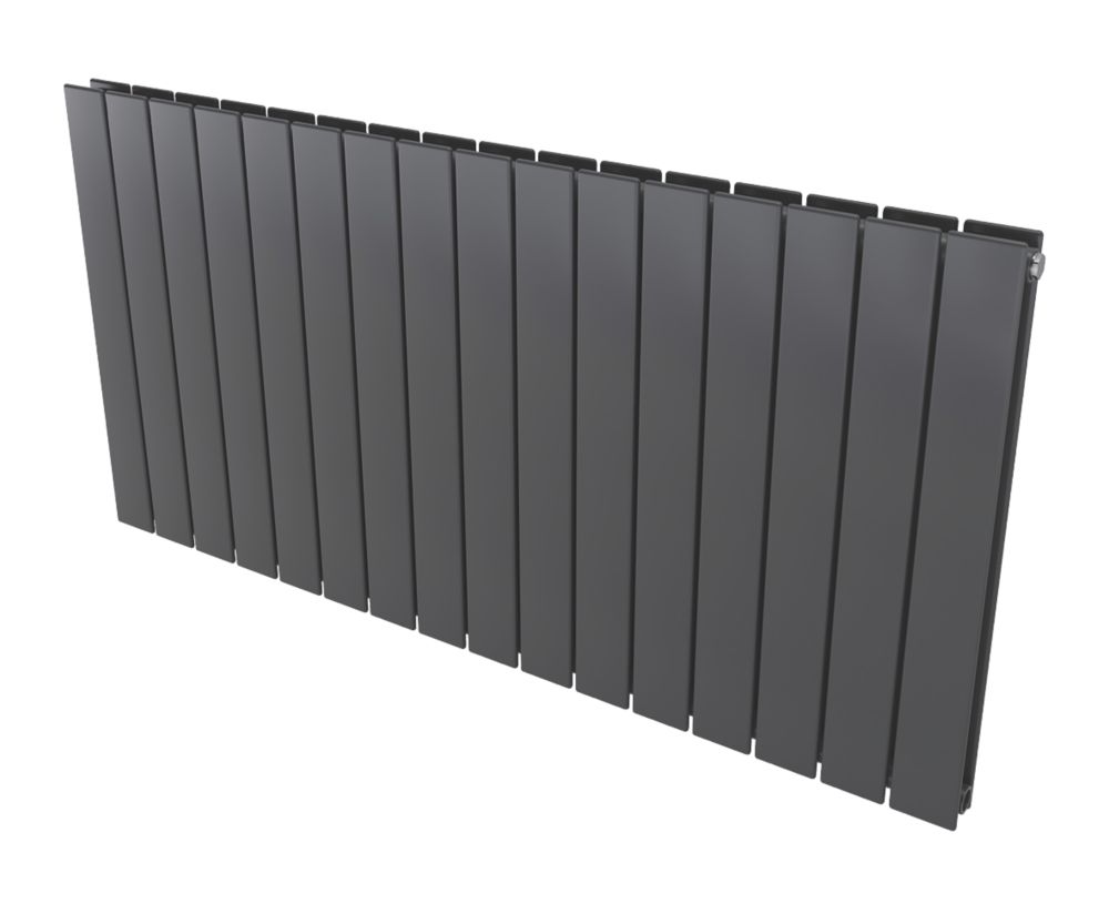 Ximax 600mm x 1195mm 3901BTU Anthracite Horizontal Designer Radiator