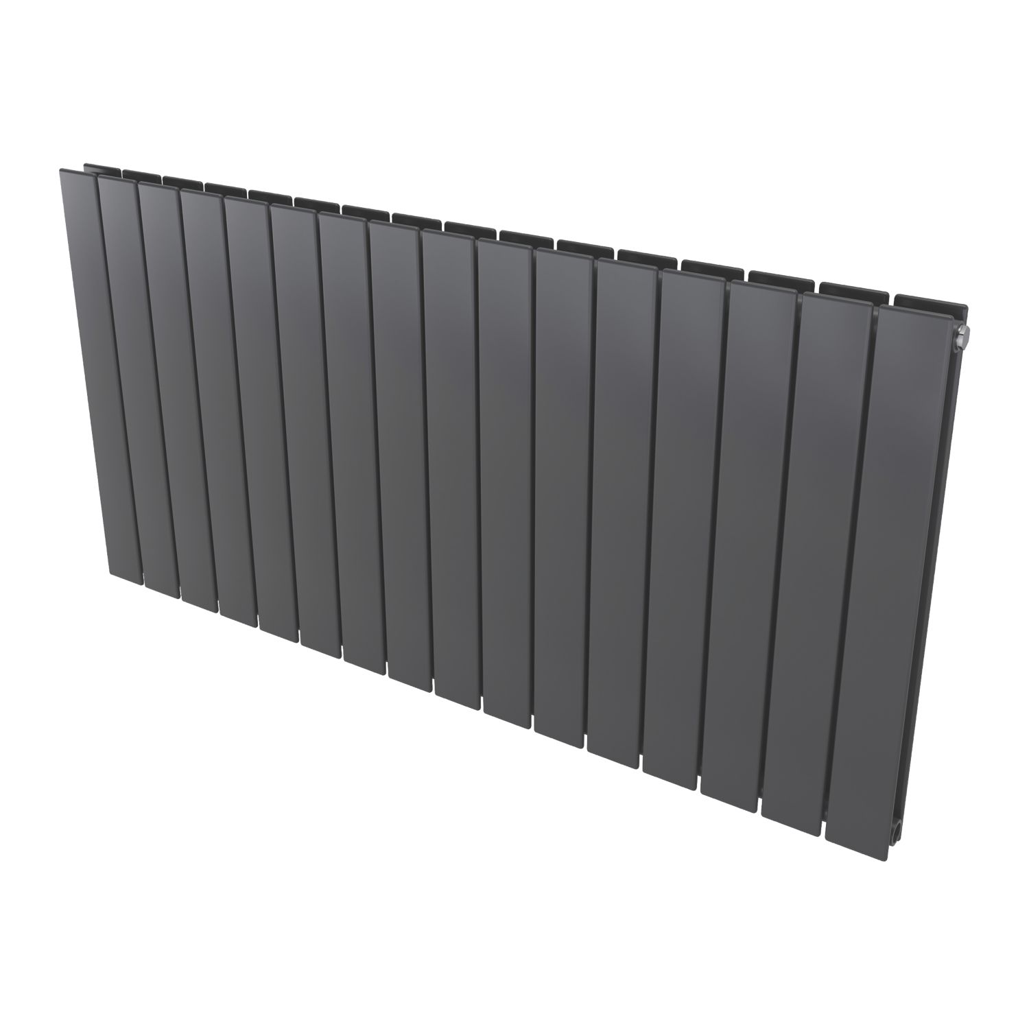 Ximax Oceanus 600mm x 1195mm 3901BTU Anthracite Horizontal Designer Radiator (454TR)