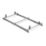 Van Guard VG339-3-L1 Vauxhall Vivaro 2019 on ULTI Van Roof Bars 1400mm