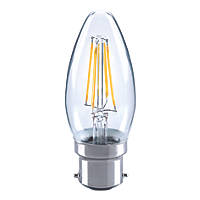LAP  BC Candle LED Virtual Filament Light Bulb 470lm 4.5W