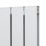 Blaze 2000mm x 485mm 4638BTU Matt Chrome Vertical Designer Radiator
