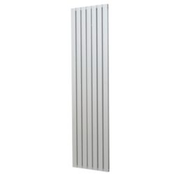 Blaze 2000mm x 485mm 4638BTU Matt Chrome Vertical Designer Radiator