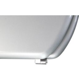 Palmi  Toilet Seat Moulded Bamboo Silver