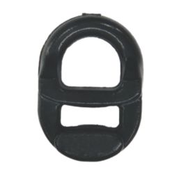 Renaissance Rigid Curtain Track Black 100cm