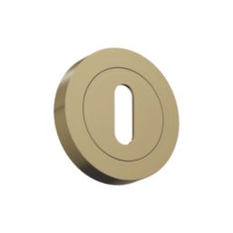 Cooke & Lewis Lormel Standard Escutcheon (Pair) Satin Brass 50mm
