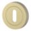 Cooke & Lewis Lormel Standard Escutcheon (Pair) Satin Brass 50mm