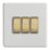 Varilight  10A 3-Gang 2-Way Light Switch  Paintable