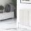 Reina Harley Double 600mm x 630mm 2310BTU White Horizontal Designer Radiator