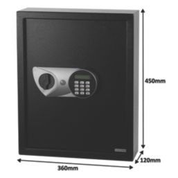 Smith & Locke  71-Hook Electronic Combination Digitally-Locked Key Cabinet