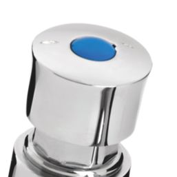 Bristan Luxury Chrome 120mm Self-Closing Mono Basin Pillar Tap