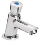 Bristan Luxury Chrome 120mm Self-Closing Mono Basin Pillar Tap