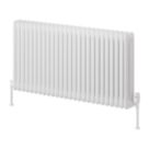 Reina 600mm x 1175mm 6676BTU White Horizontal 2 Column Radiator
