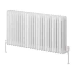 Reina 600mm x 1175mm 6676BTU White Horizontal 2 Column Radiator