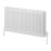 Reina 600mm x 1175mm 6676BTU White Horizontal 2 Column Radiator