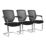 Nautilus Designs Nexus Medium Back Cantilever/Visitor Chair Black