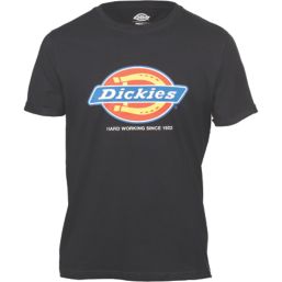 Dickies Denison Short Sleeve T-Shirt Black Small 36 -37" Chest