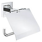 Grohe Start Cube Toilet Paper Holder with Cover Chrome