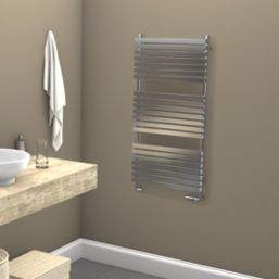 Towelrads 1186mm x 500mm 1344BTU Chrome Flat Designer Towel Radiator