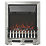 Be Modern Matlock 48inch Electric Fireplace Oak Veneer 1210mm x 330mm x 1080mm