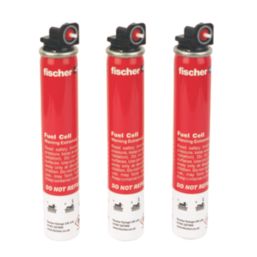 Fischer Galvanised Ring Nail Fuel Pack 2.8mm x 51mm 3300 Pieces