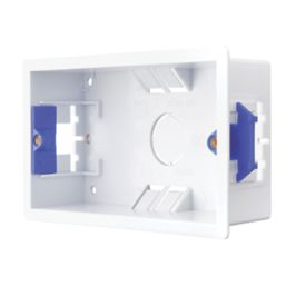 British General  2-Gang Dry Lining  Boxes 35mm 10 Pack