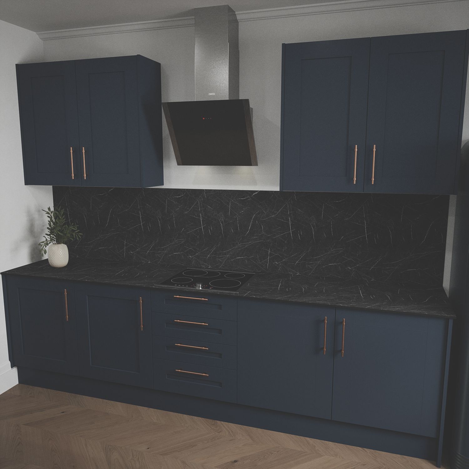 Mariz Vena Black Splashback 600mm x 3050mm x 3mm (455YY)
