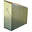 Trimetals DD Senturion 447 6' 6" x 2' 6" (Nominal) Metal Gas Cylinder Storage with Base Olive / Moorland Green