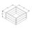 Forest Caledonian Raised Bed  900mm x 900mm x 450mm