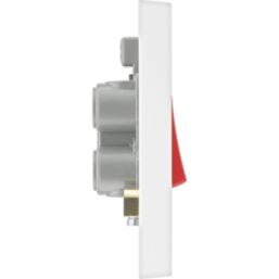 British General 900 Series 45A 1-Gang DP Cooker Switch White