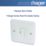 Hager Sollysta WMSU83FO 13A Unswitched Fused Spur & Flex Outlet  White