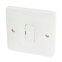 Hager Sollysta WMSU83FO 13A Unswitched Fused Spur & Flex Outlet  White