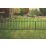 Apollo Appleton Easy Fit  Ball Top Metal Garden Fence Panel 1.21m x 0.92m 3 Pack