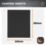 Magnusson  600 Grit Multi-Material Hand Sanding Sheet 280mm x 230mm 4 Pack